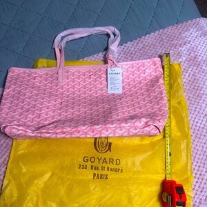 Pink Chevron Tote